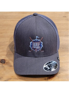 Travis Mathew Snapback Hat Golf Fore Kids Blue 110 Flex Adjustable Golfer